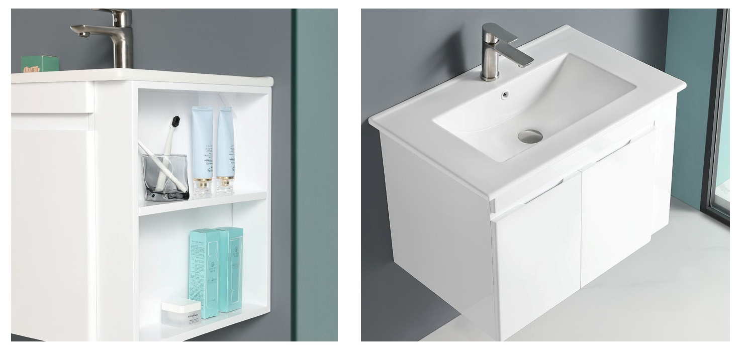 史蒂芬面盆置物櫃(有側櫃)70cm/80cm/90cm:圖片 3