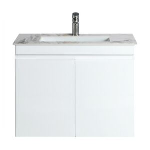 PV0180/3480 冷翡翠岩板面盆置物櫃-80cm